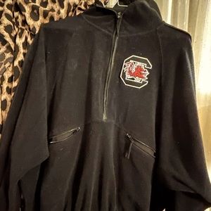 Ladies SOUTH CAROLINA GAMECOCKS quarter zip pullover sized LARGE